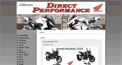 Desktop Screenshot of direct-performance.ch
